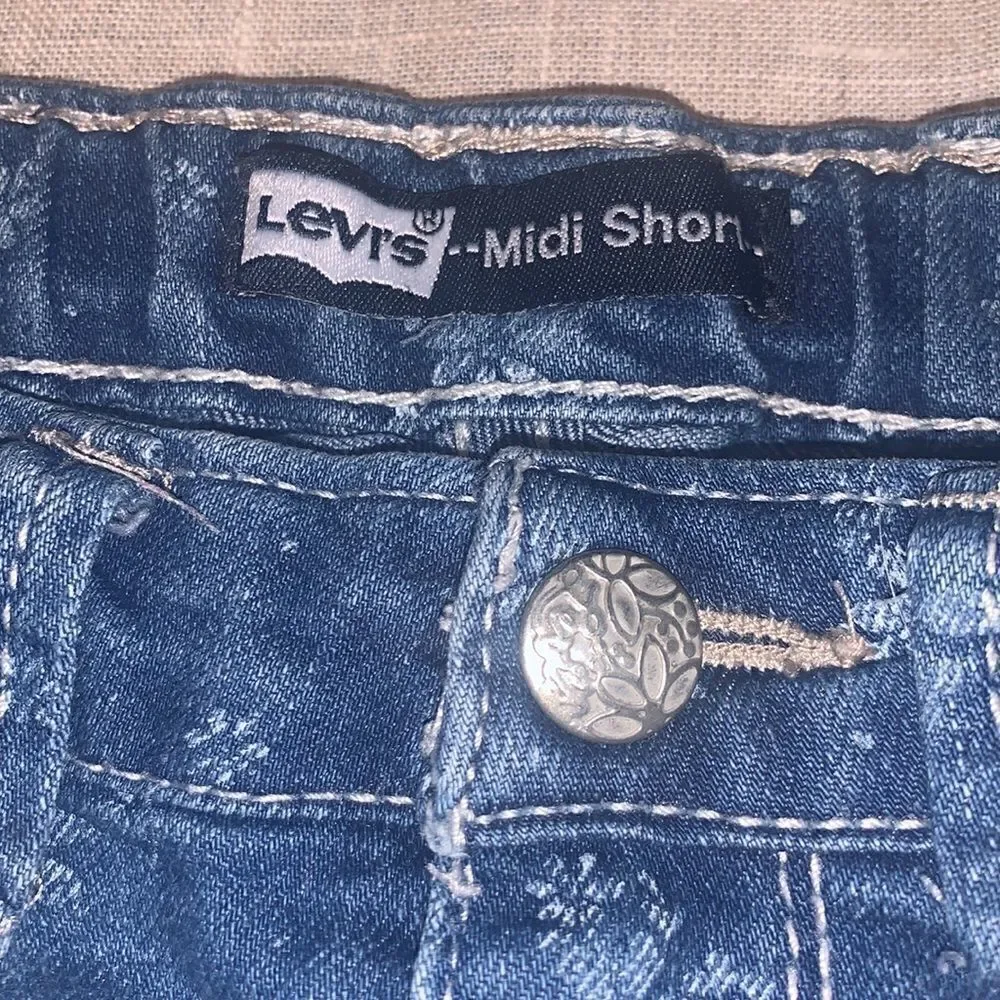 Little girls Levi shorts